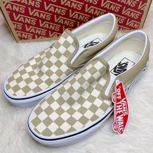 Vans Classic Slip-On Checkerboard Size 6.5/8